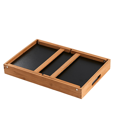 Sengebakke træ farve 48x32x6 cm