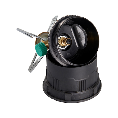 Outfit campingkogeblus sort