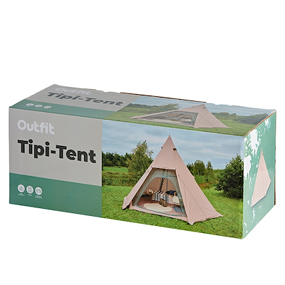 Outfit Tipi telt rust 450x390 cm