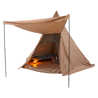 Outfit Tipi telt rust 450x390 cm