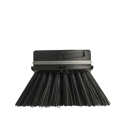 Zone børstehoved blød opvaskebørste sort Ø6 cm