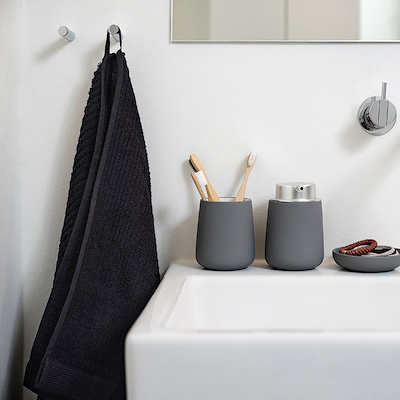 Zone Classic håndklæde sort 70x140 cm