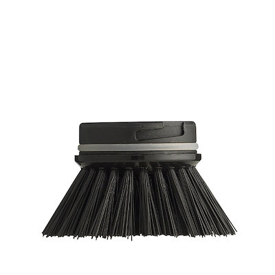 Zone børstehoved hård opvaskebørste sort Ø6 cm