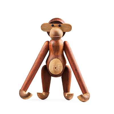 Kay Bojesen Abe lille 18,5 cm teak/limba
