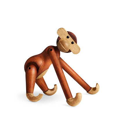 Kay Bojesen Abe lille 18,5 cm teak/limba