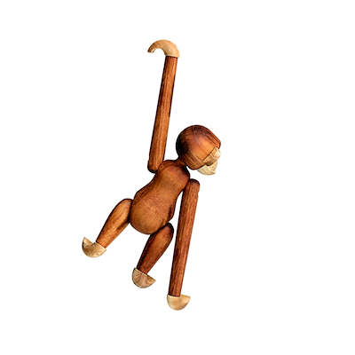 Kay Bojesen Abe lille 18,5 cm teak/limba