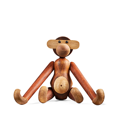 Kay Bojesen Abe lille 18,5 cm teak/limba