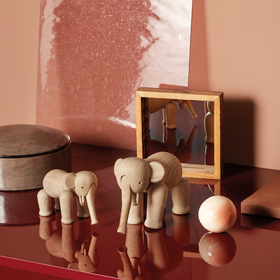 Kay Bojesen lille elefant eg H13 cm