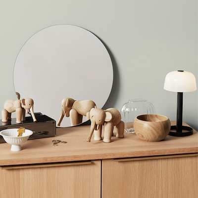 Kay Bojesen lille elefant eg H13 cm