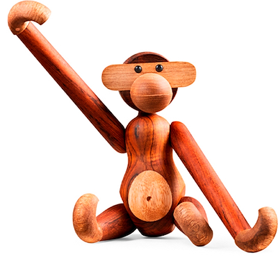 Kay Bojesen Abe stor 47 cm teak/limba