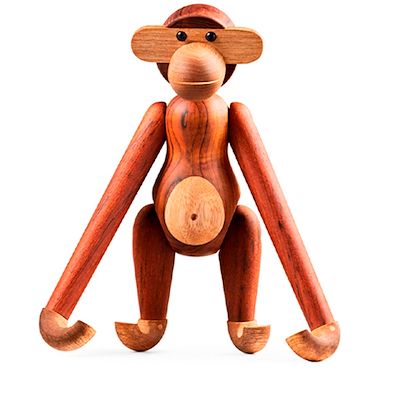 Kay Bojesen Abe stor 47 cm teak/limba