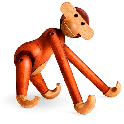 Kay Bojesen Abe stor 47 cm teak/limba