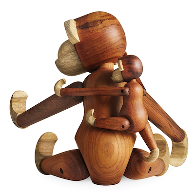 Kay Bojesen Abe stor 47 cm teak/limba