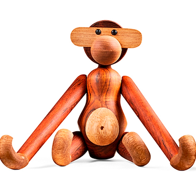 Kay Bojesen Abe stor 47 cm teak/limba