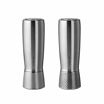 Global salt- og peberkværn rustfrit stål H18,5 cm