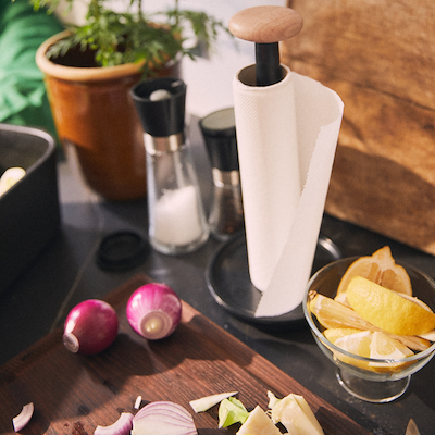 Rosendahl Paper Pal køkkenrulleholder sort H30 cm