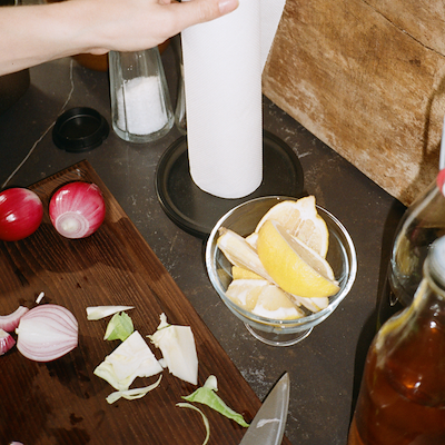 Rosendahl Paper Pal køkkenrulleholder sort H30 cm