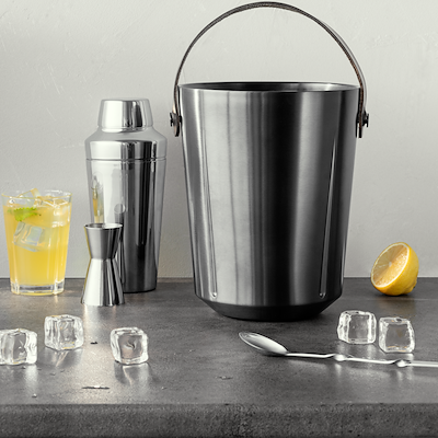 Rosendahl Grand Cru champagnekøler gun metal H 33 cm