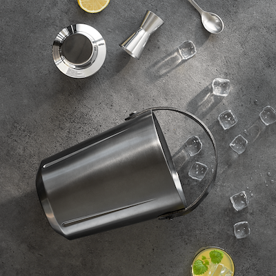 Rosendahl Grand Cru champagnekøler gun metal H 33 cm