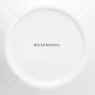 Rosendahl Grand Cru dyb tallerken hvid 19 cm