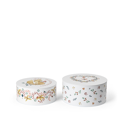 Rosendahl Grand Cru Cottage opbevaringsdåse 2 stk. Ø20+22 cm