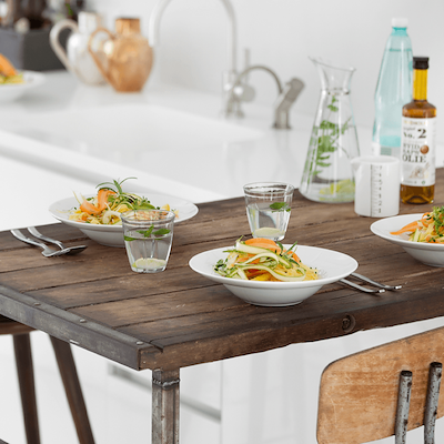 Rosendahl Grand Cru Soft dyb tallerken hvid 25 cm