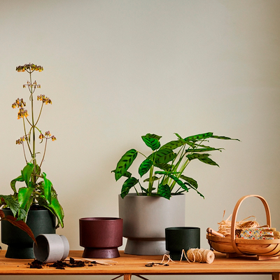 Rosendahl Grand Cru Recycled urtepotteskjuler sand Ø24 cm