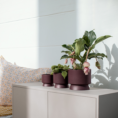 Rosendahl potteskjuler bordeaux Ø12 cm