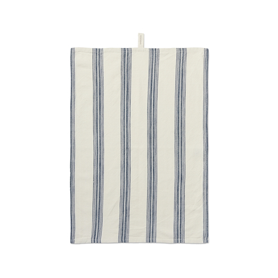 Rosendahl viskestykke i garn blå 50x70 cm