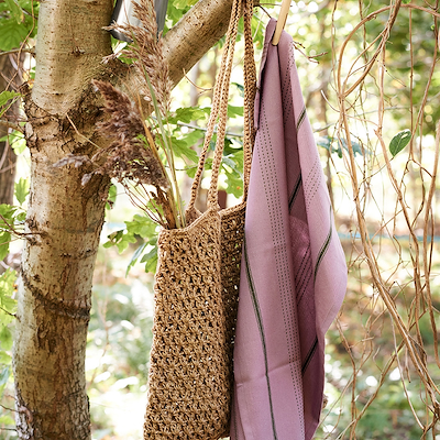 Rosendahl Textiles Beta viskestykke lavendel 50x70 cm