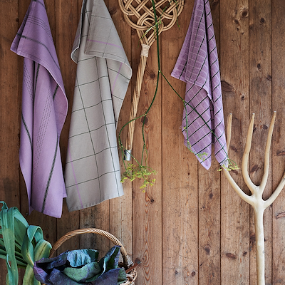 Rosendahl Textiles Beta viskestykke lavendel 50x70 cm