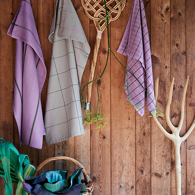 Rosendahl Textiles Gamma viskestykke mørk sand 50x70 cm