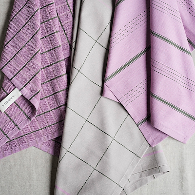 Rosendahl Textiles Gamma viskestykke mørk sand 50x70 cm