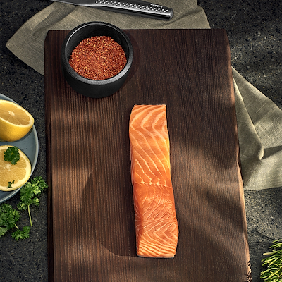 Rosendahl RÅ skærebræt brun 44x25 cm træ ask