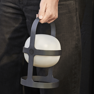 Rosendahl Soft Spot Solar lampe sort 25 cm