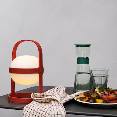 Rosendahl Soft Spot Solar Circular lanterne H25 cm terracotta