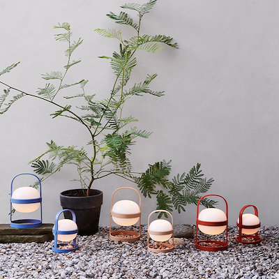 Rosendahl Soft Spot Solar Circular lanterne H25 cm terracotta