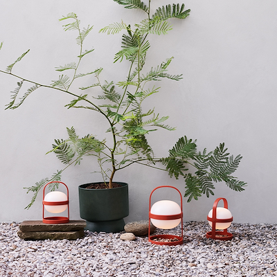 Rosendahl Soft Spot Solar Circular lanterne H18,5 cm terracotta
