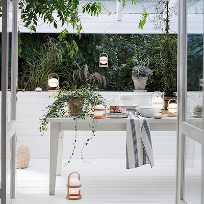 Rosendahl Soft Spot Solar Circular lanterne H25 cm wheat