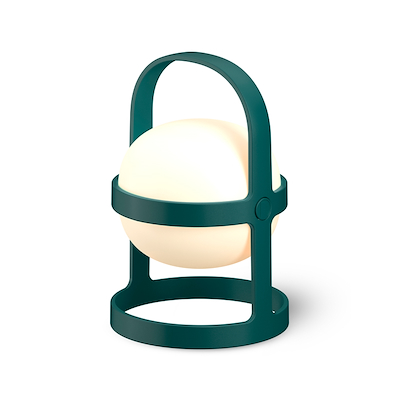 Rosendahl Soft Spot Solar Circular lanterne H25 cm forest green