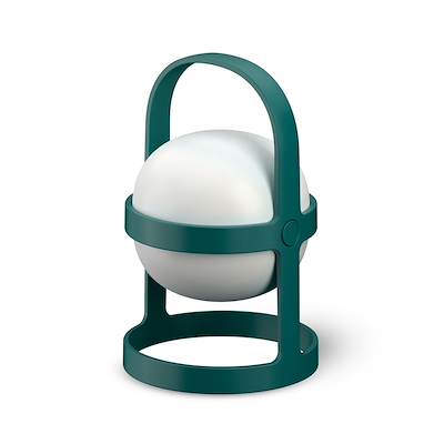 Rosendahl Soft Spot Solar Circular lanterne H18,5 cm forest green