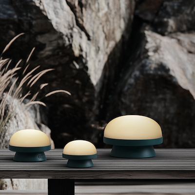 Rosendahl Soft Spot lampe forest green Ø11.5 cm