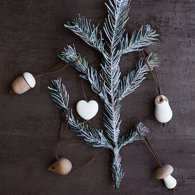 Rosendahl svamp blank hvid