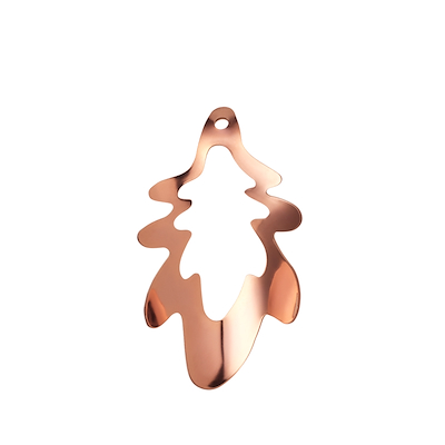 Rosendahl Nordic Tales Egeblad kobber H8,5 cm