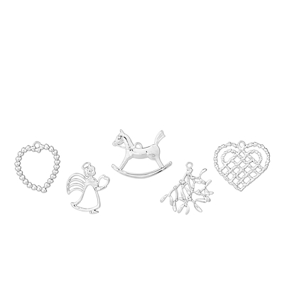 Karen Blixen juleophæng 2021 5 stk.