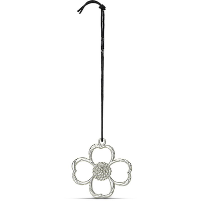 Rosendahl Karen Blixen julepynt smørblomst 7 cm forsølvet