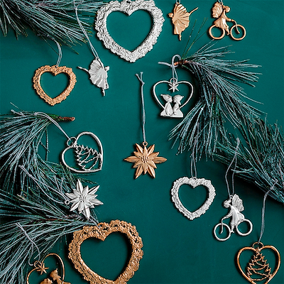 Rosendahl Karen Blixens Jul julehjerte 11,5 cm