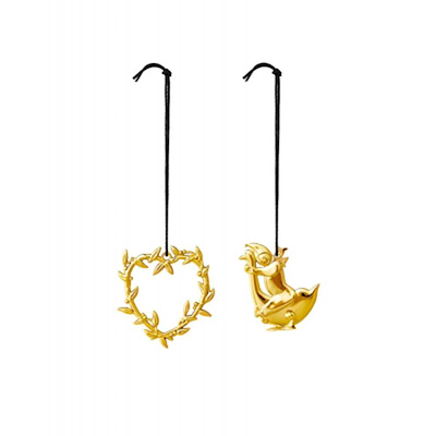 Rosendahl Karen Blixen Jul ophæng guld