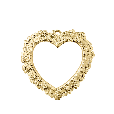 Rosendahl Karen Blixens Jul julehjerte guld 11,5 cm