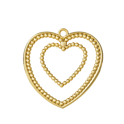 Rosendahl Karen Blixen kuglehjerte guld H7 cm